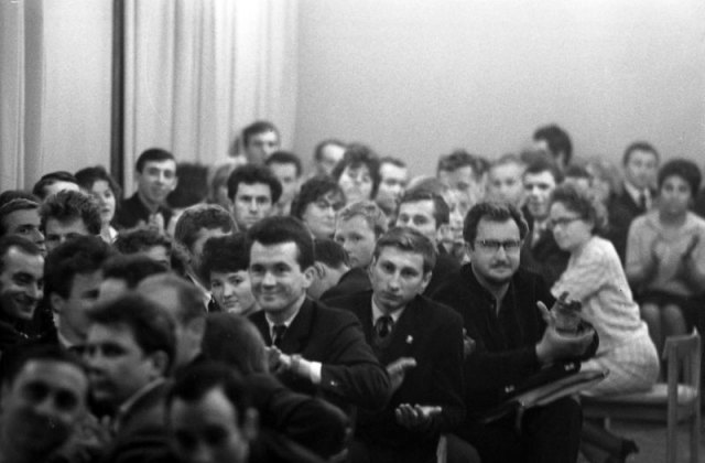 A jam session with jazzmen from Poland, 1965