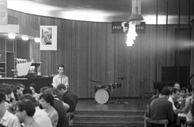 Liudas Šaltenis. An evening commemorating Louis Armstrong, 1964