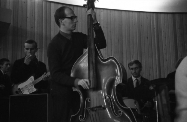 A jam session with jazzmen from Poland, 1965