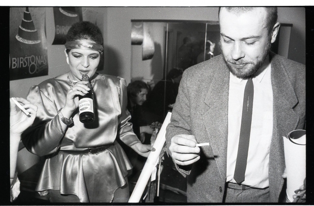 Kęstutis Lušas, Marina Granovskaja, 1988