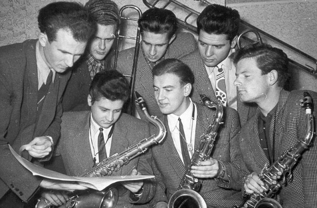 Juozas Tiškus and his band, 1960s