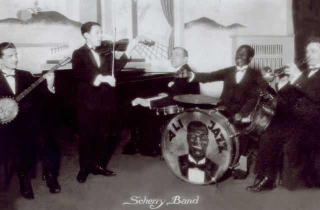 Daniel Pomerantz and Scherry band 1930s.
 Collection of Dana Mazurkevich