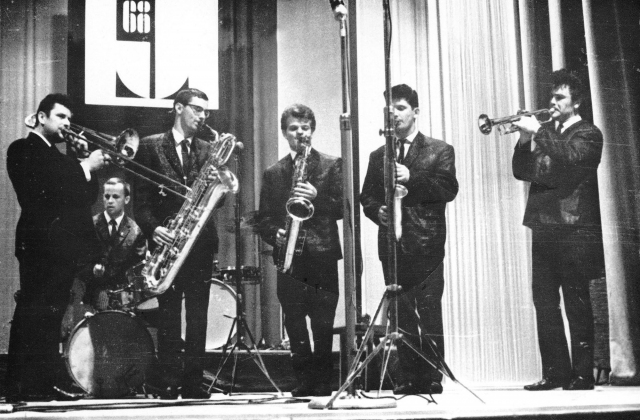   The Žėrutis ensemble, 1968.  Photograph by Valery Koreshkov